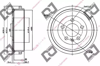 Тормозной барабан DJ PARTS купить